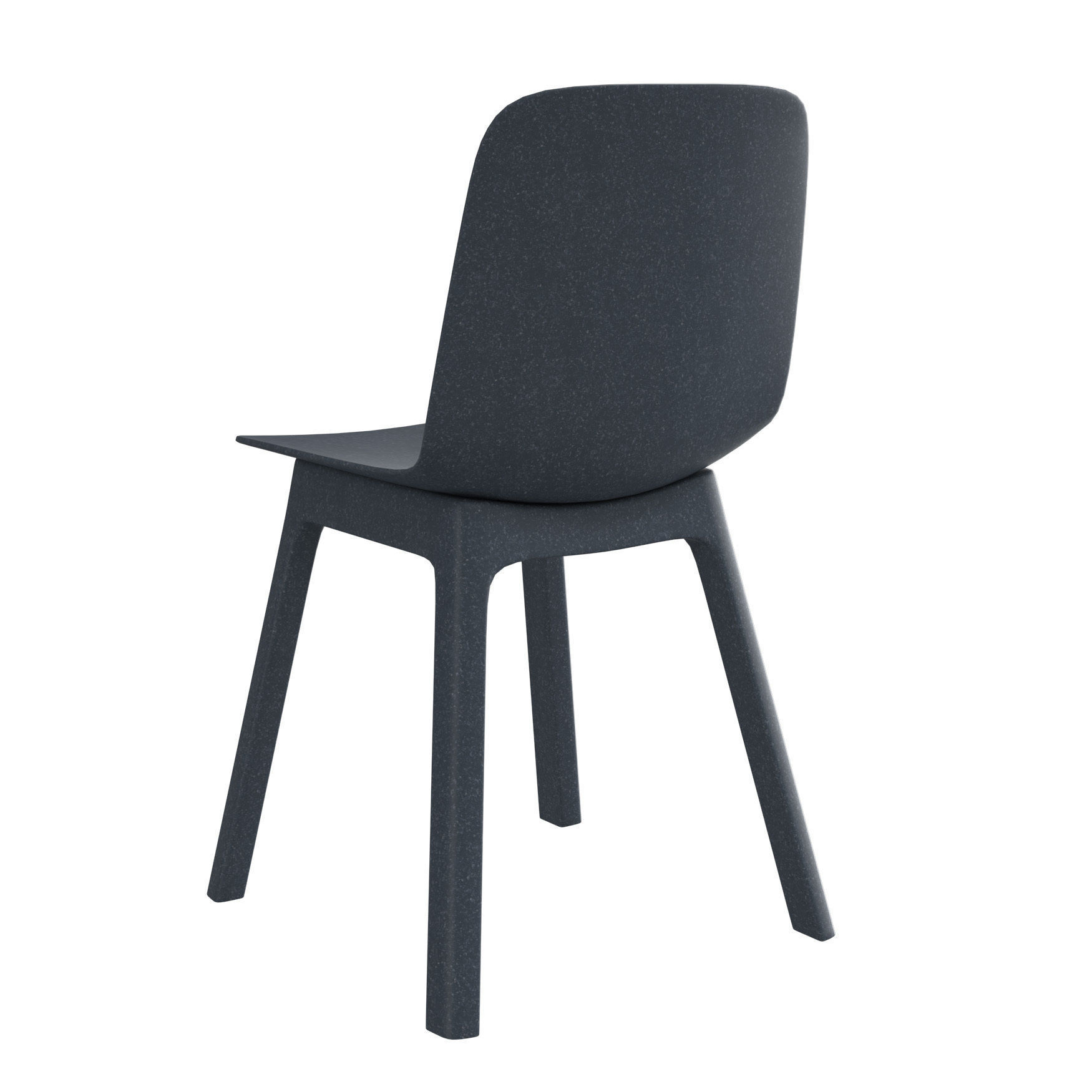 Odger dining chair with seat and legs 3D model_4