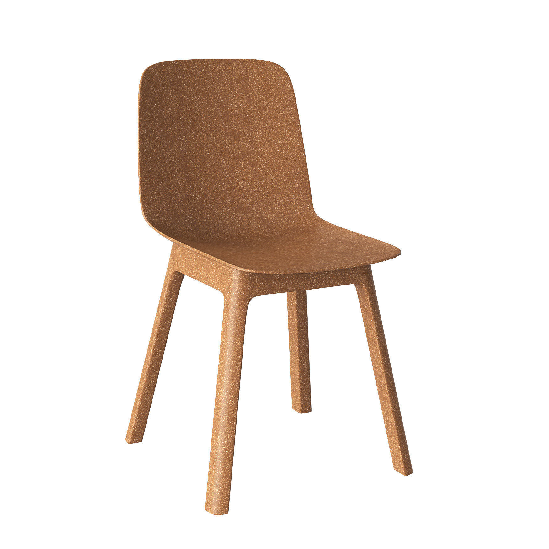 Odger dining chair with seat and legs 3D model_1