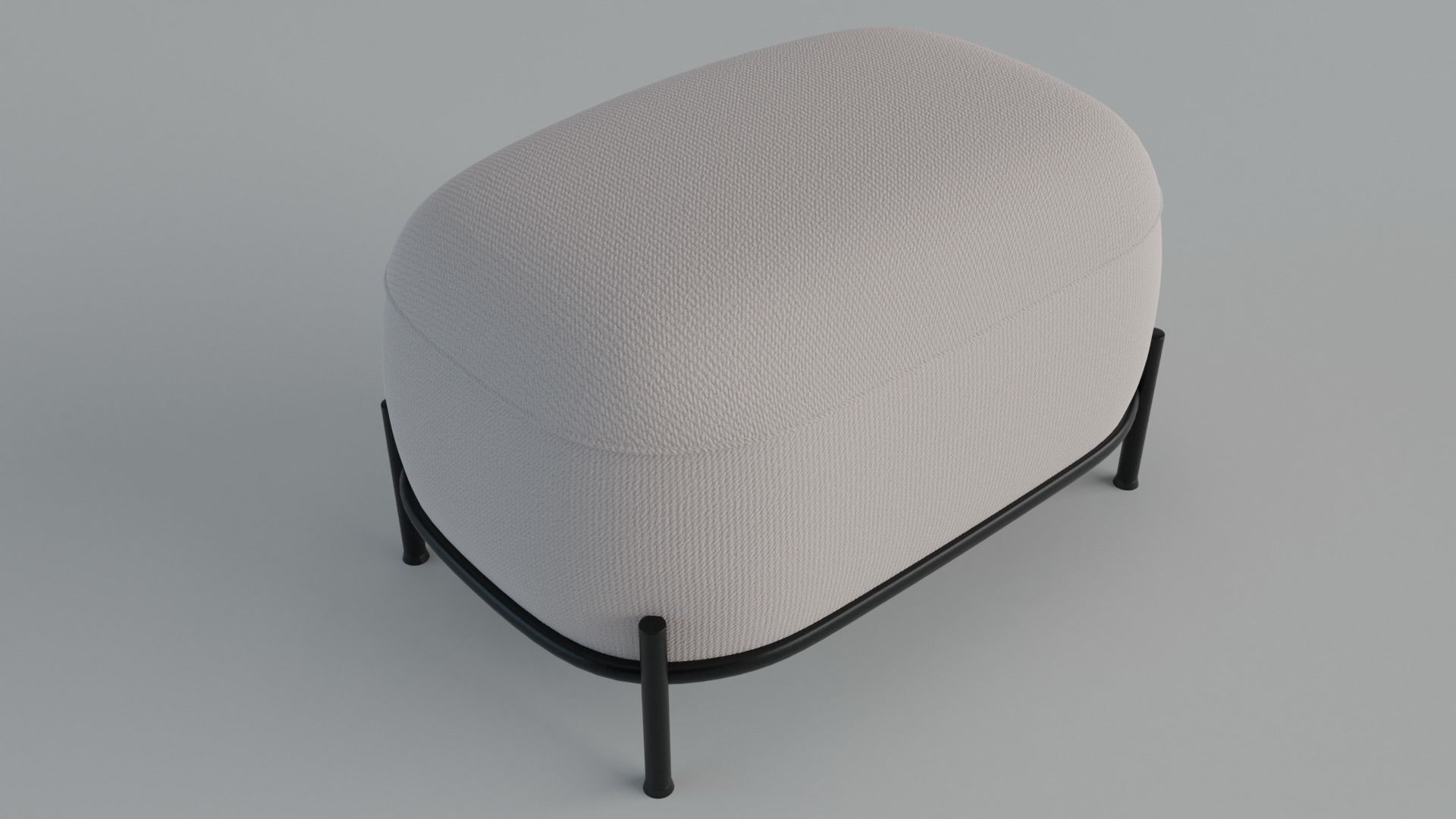 ChairsPuf Sklum Omba Low-poly 3D model_2