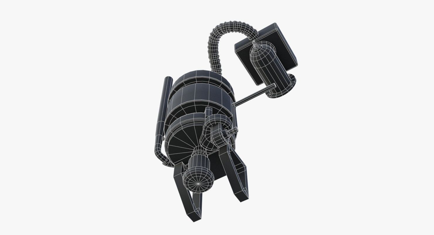 Bunker Air-Filter WWII Low-poly 3D model_17