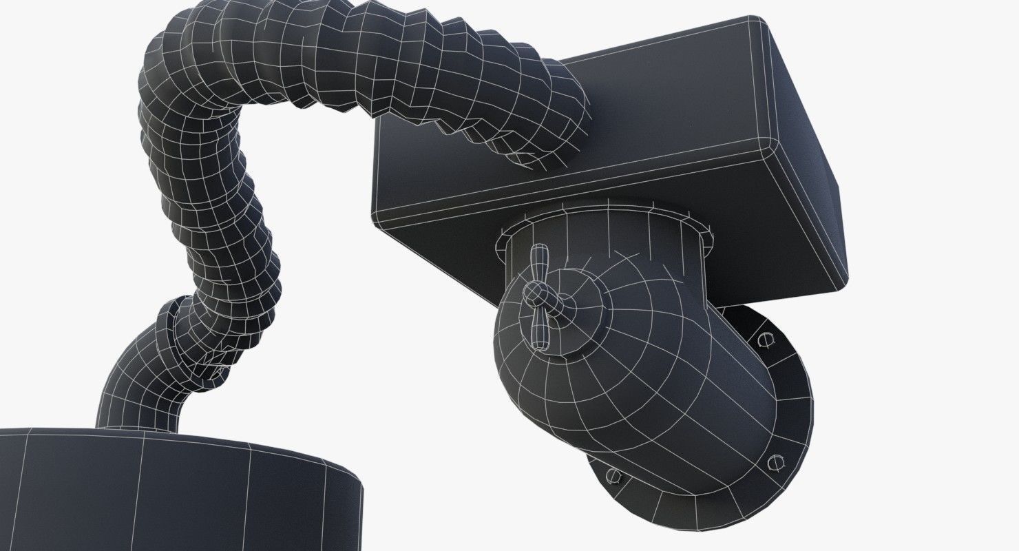 Bunker Air-Filter WWII Low-poly 3D model_20