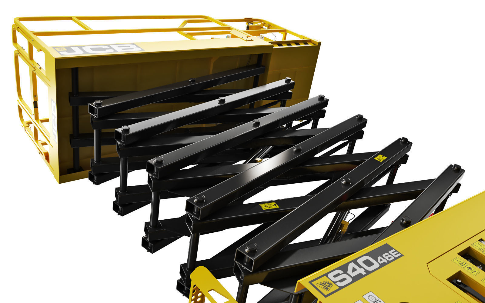 JCB 4046E Scissor Lift 3D model_13