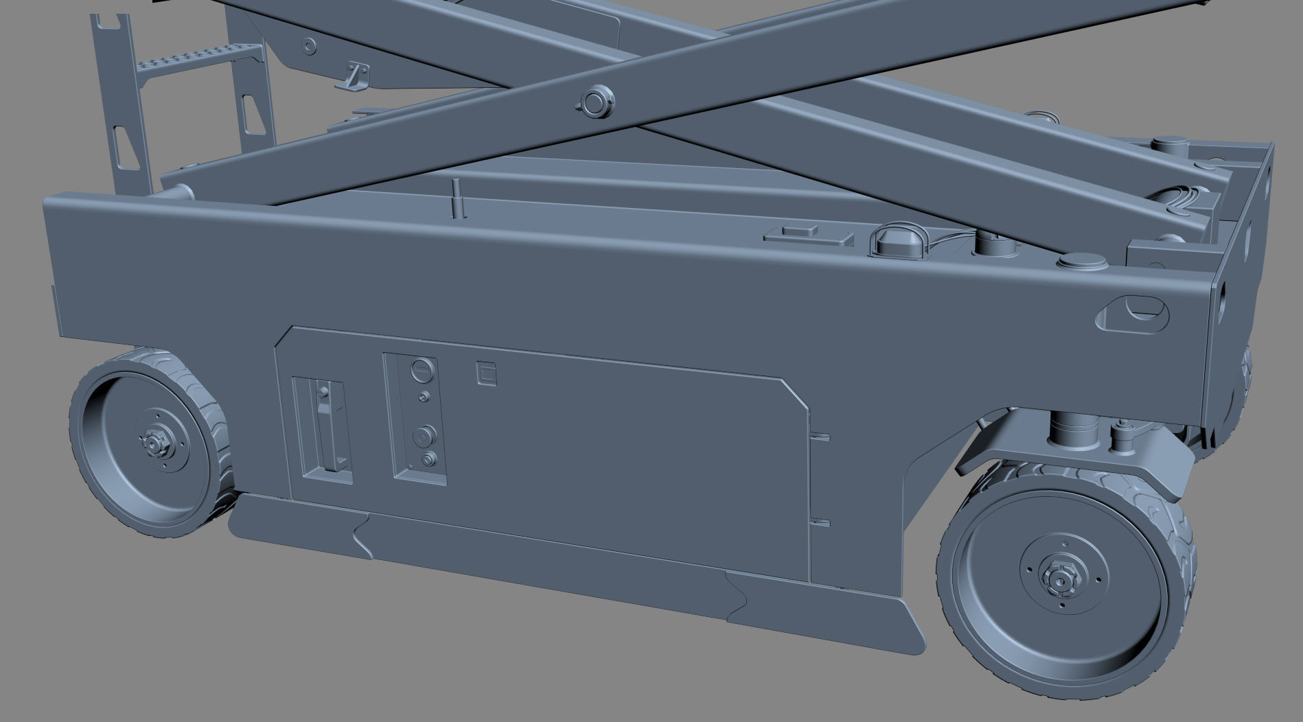 JCB 4046E Scissor Lift 3D model_23