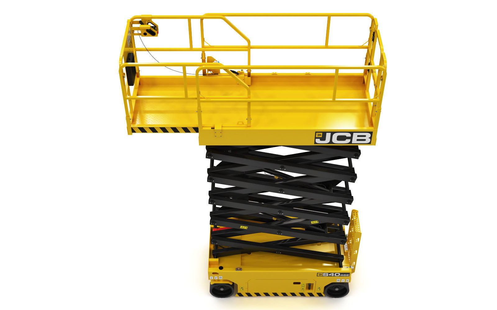 JCB 4046E Scissor Lift 3D model_4