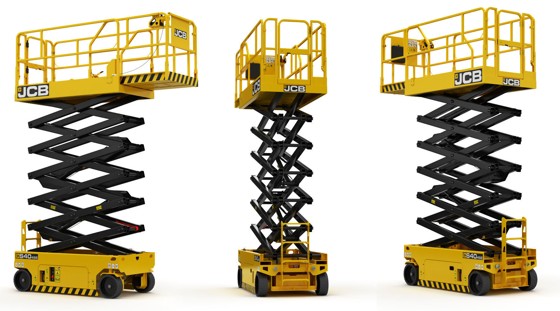 JCB 4046E Scissor Lift 3D model_2
