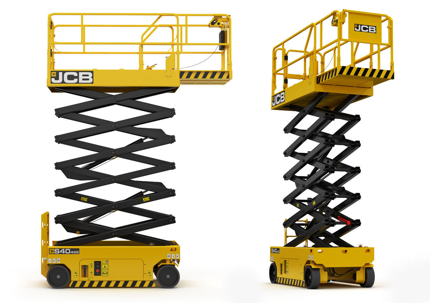 JCB 4046E Scissor Lift 3D model_1