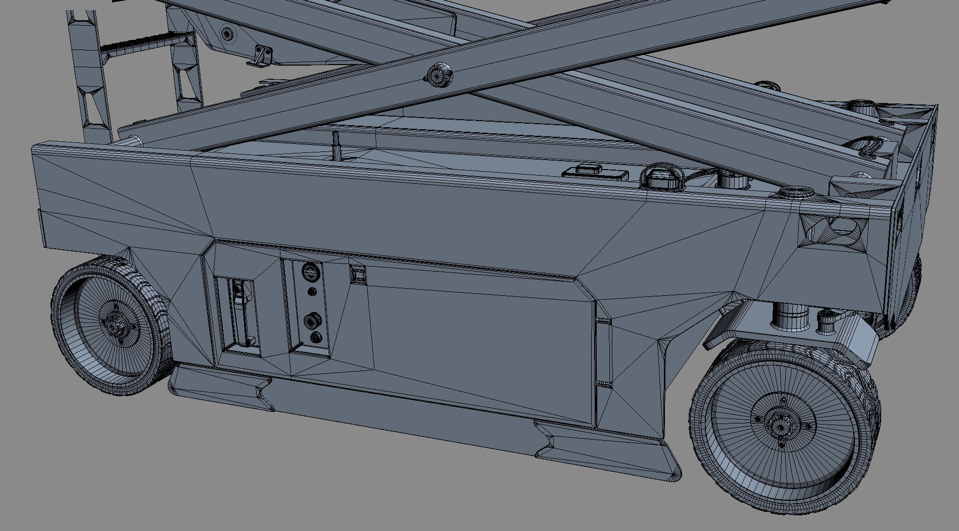 JCB 4046E Scissor Lift 3D model_24