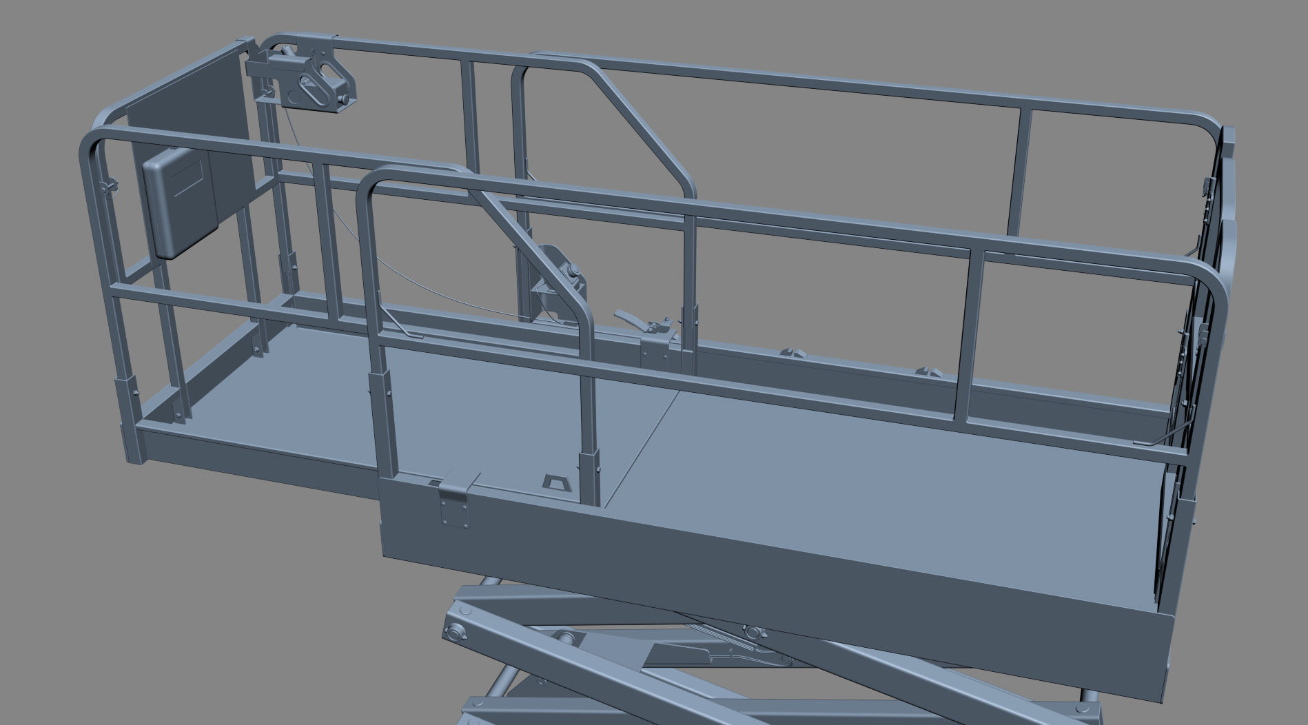 JCB 4046E Scissor Lift 3D model_17