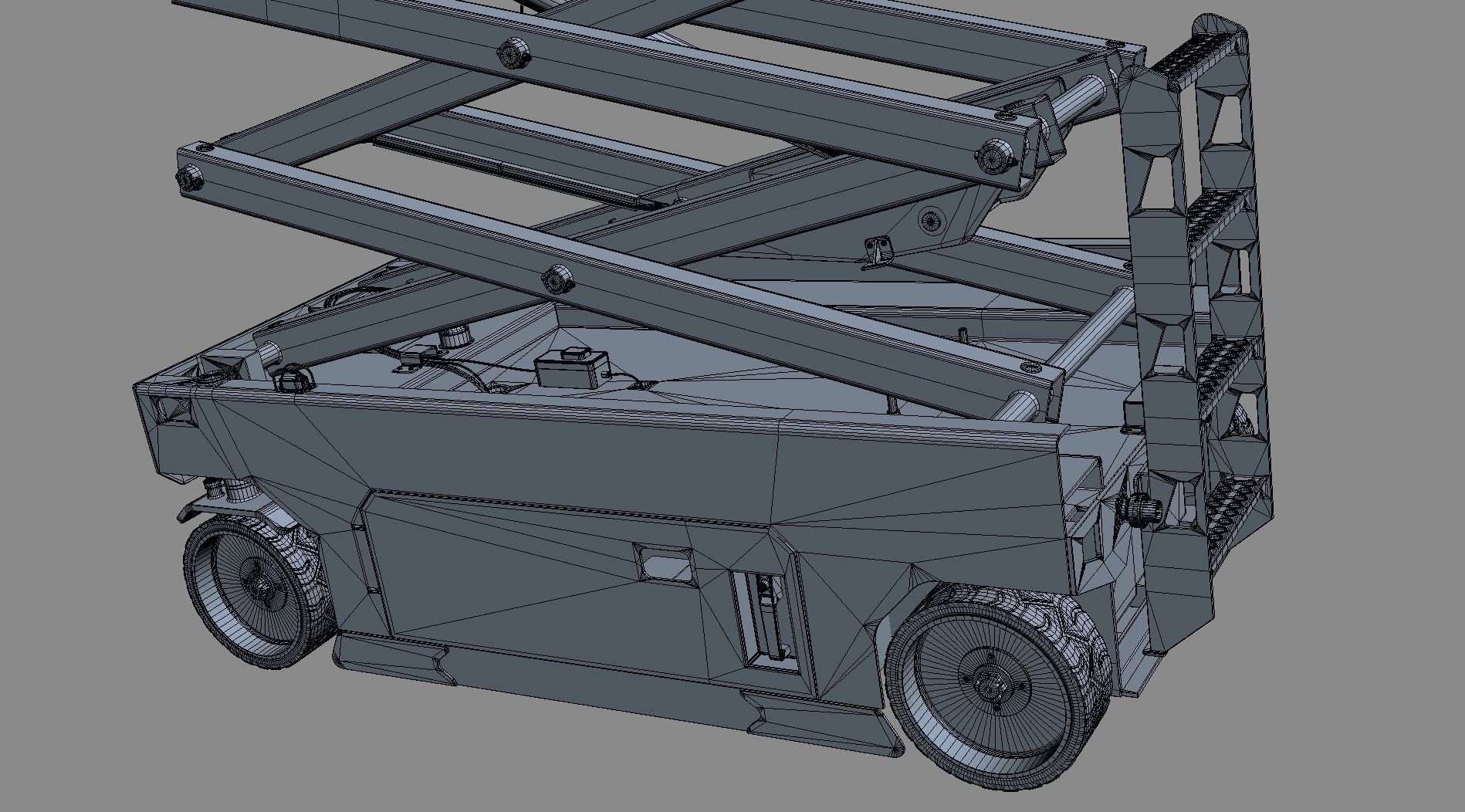 JCB 4046E Scissor Lift 3D model_22