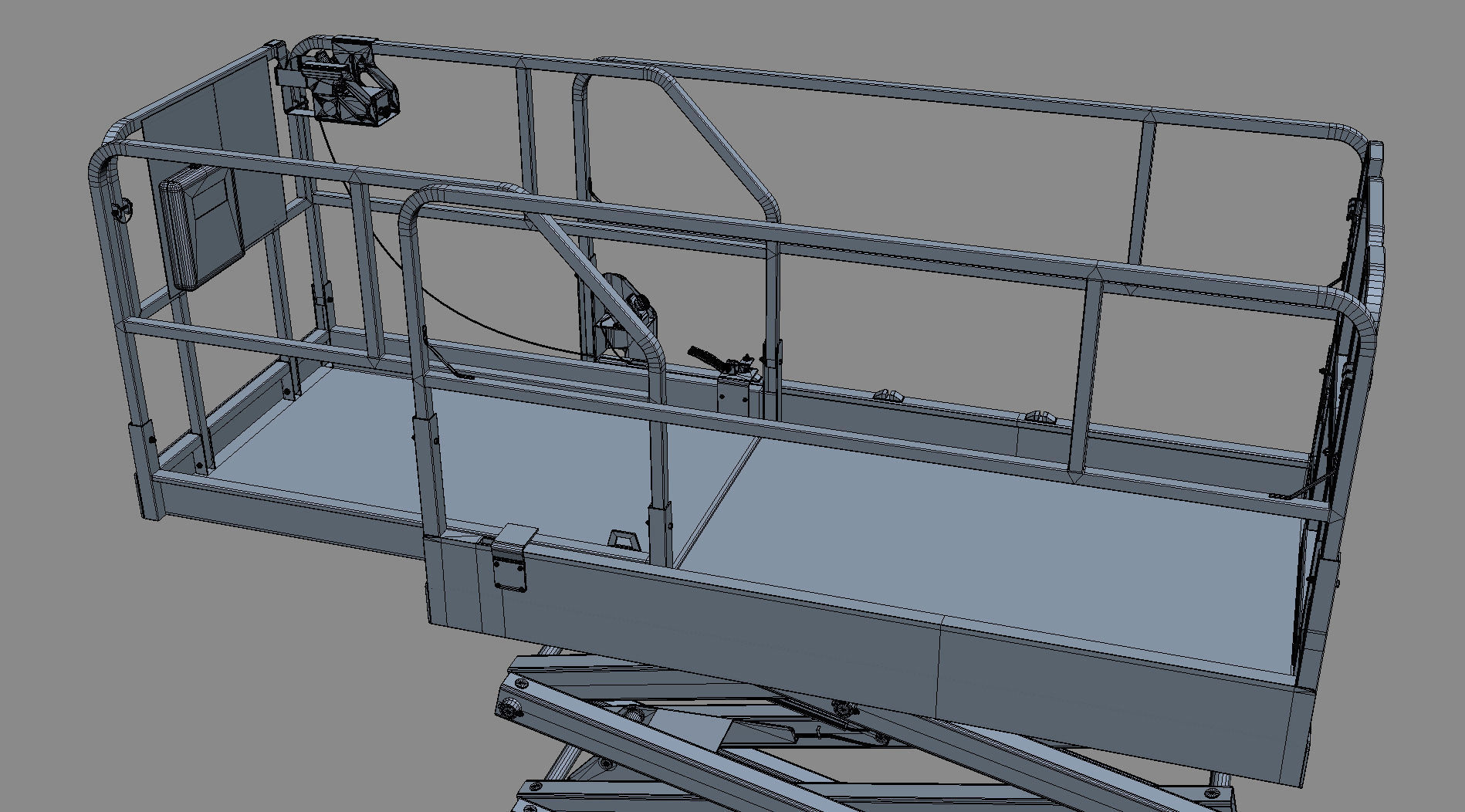 JCB 4046E Scissor Lift 3D model_18