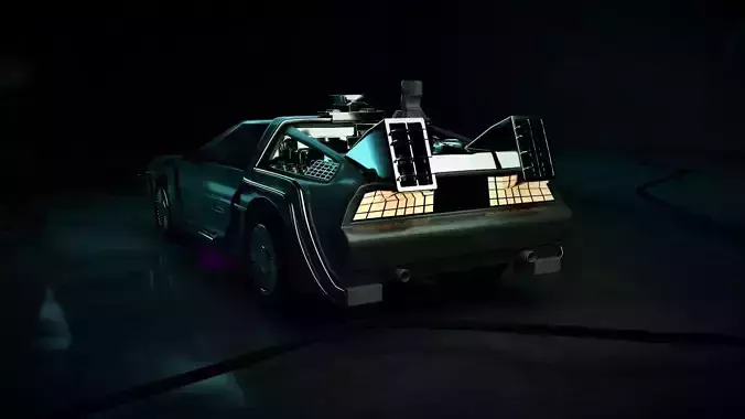 Deleoran DMC - Back to the time 3D model