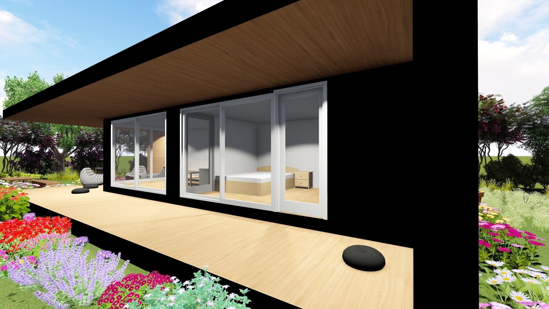 Small house design 3D model_3