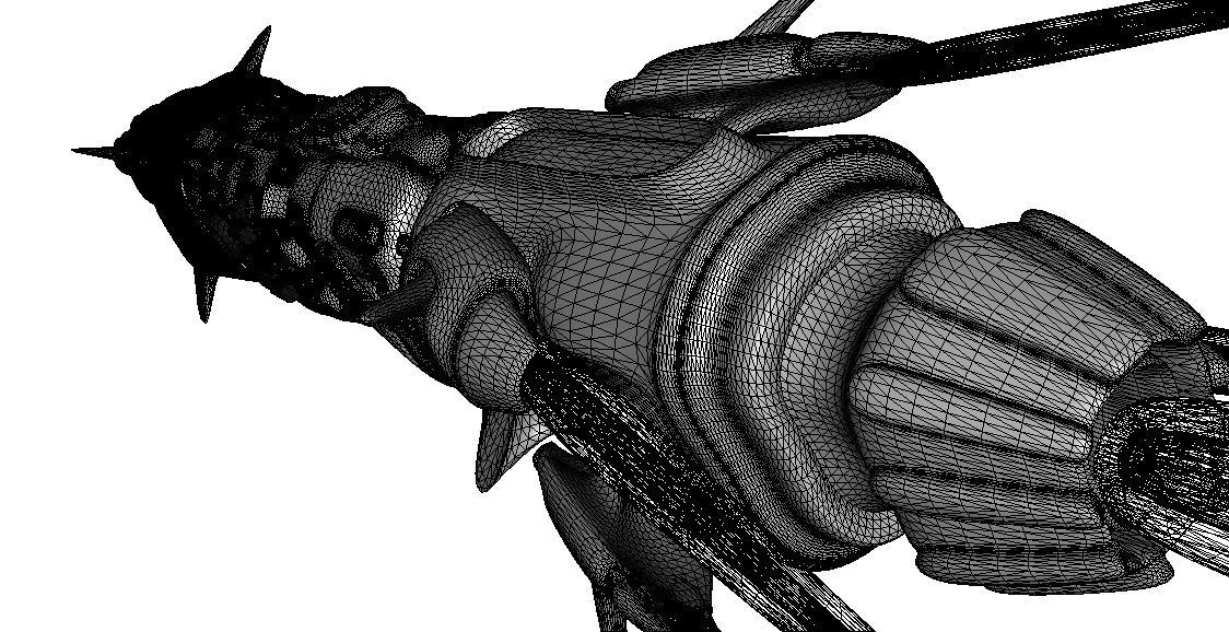 Deep Space Ship 02763 3D model_17