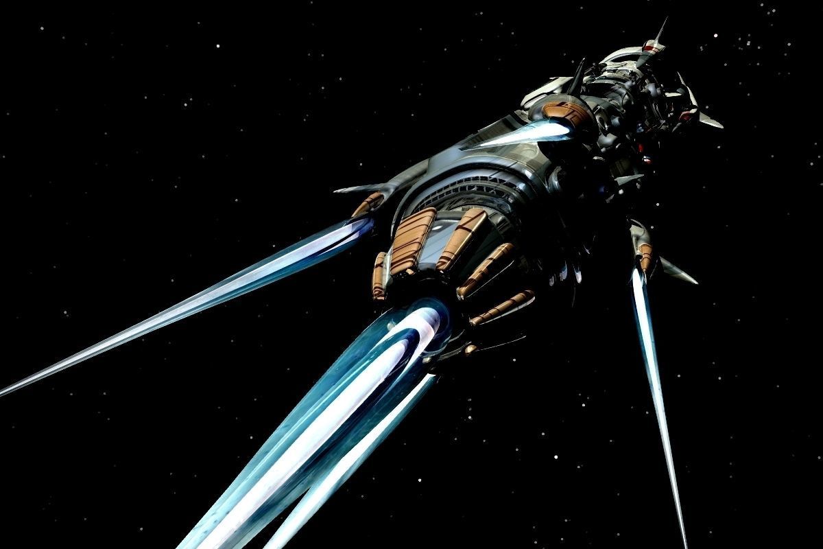 Deep Space Ship 02763 3D model_14