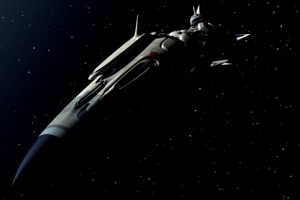 Deep Space Ship 02763 3D model_11