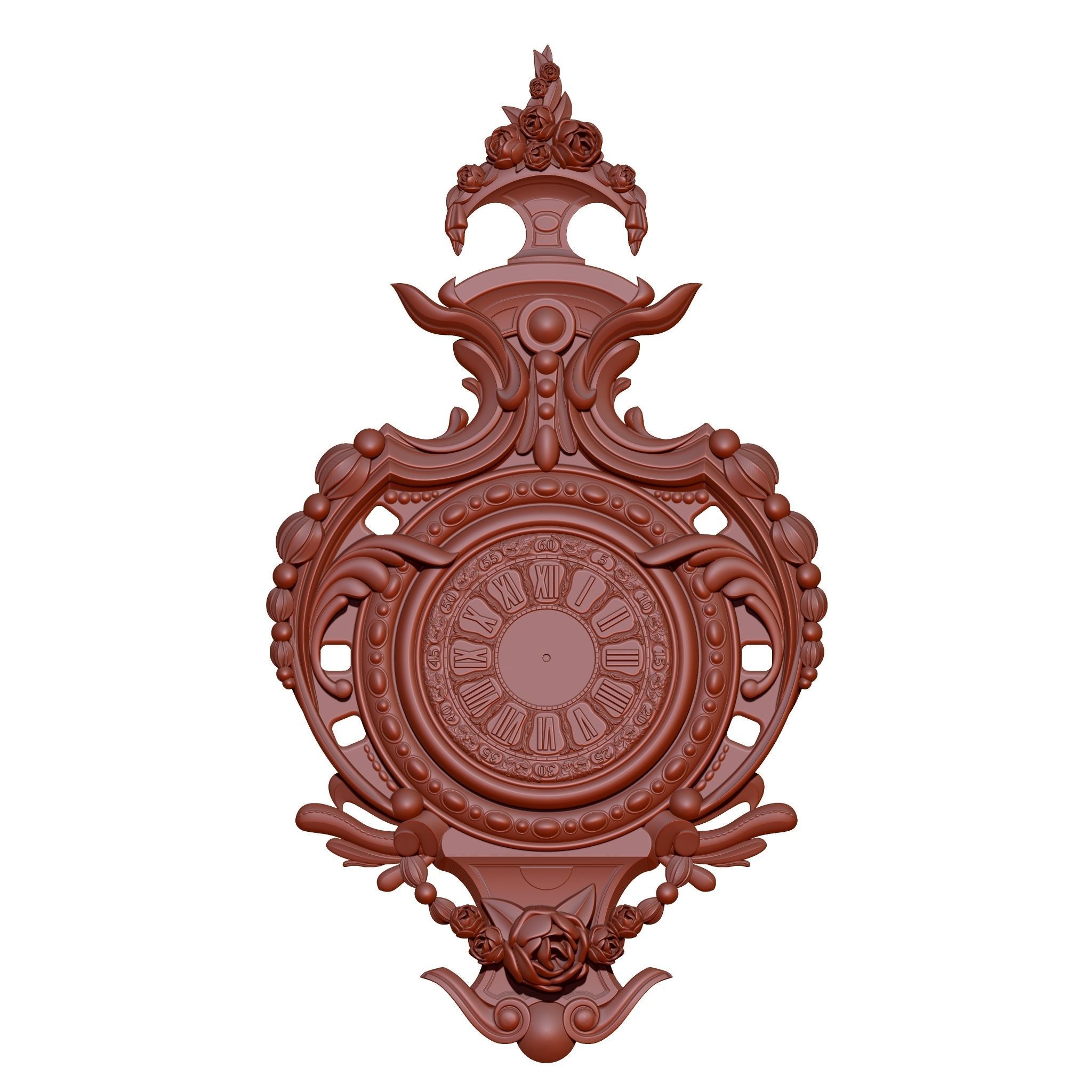 Clock 3d model 3D print model_0