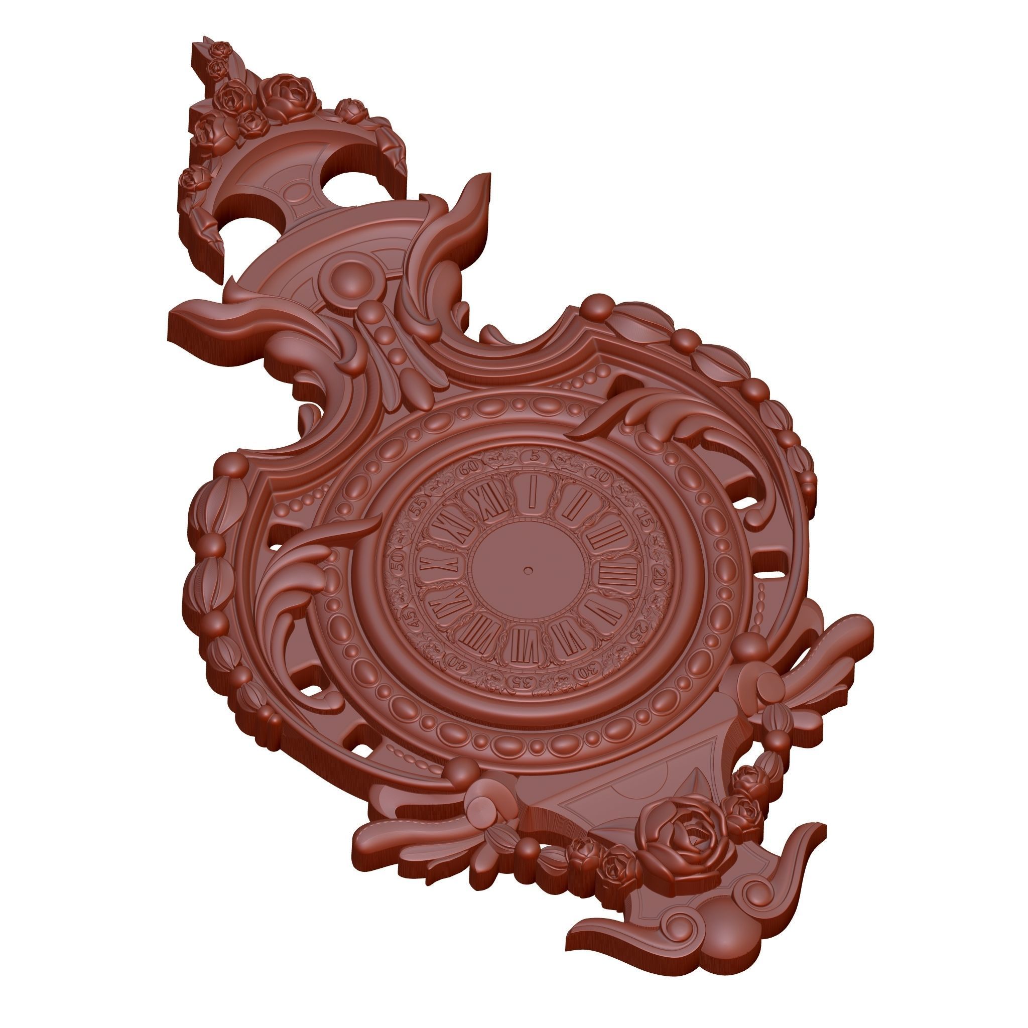 Clock 3d model 3D print model_1