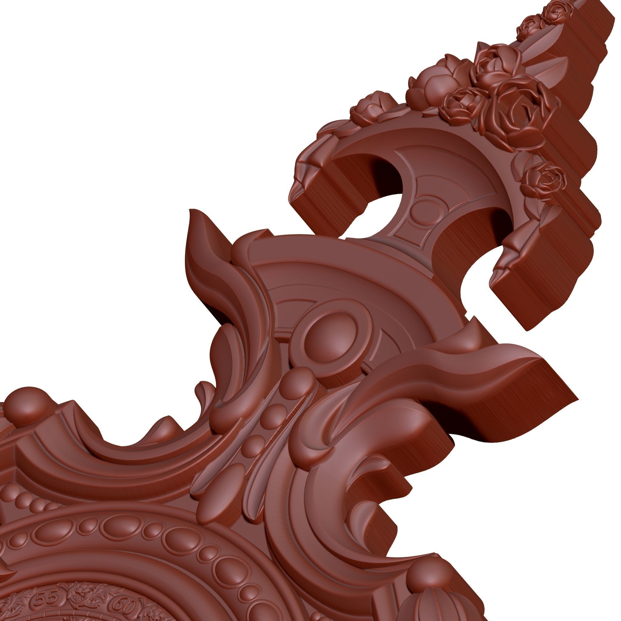 Clock 3d model 3D print model_2