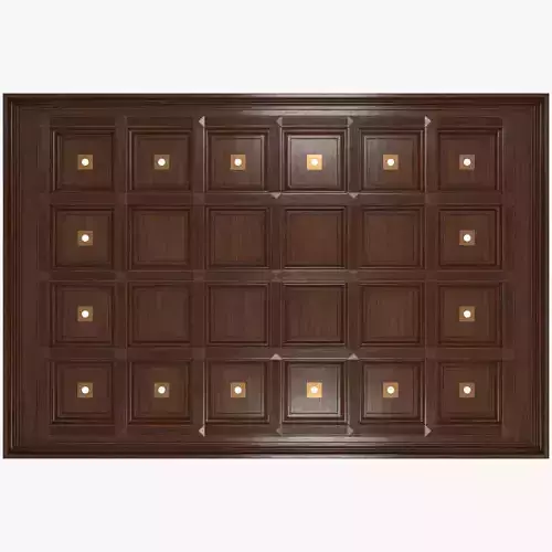 Coffered ceiling