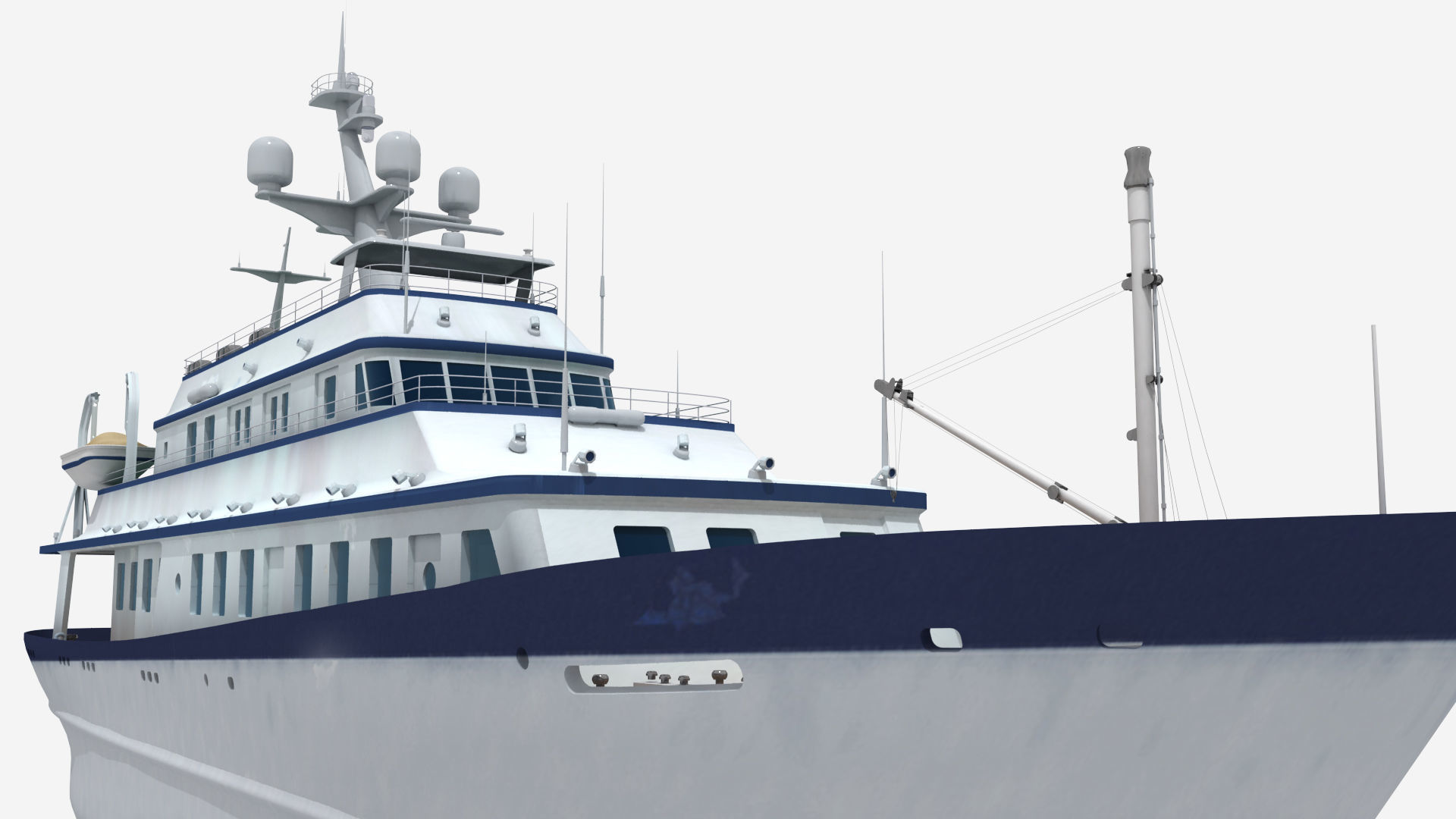 A passenger ship 3D model_10