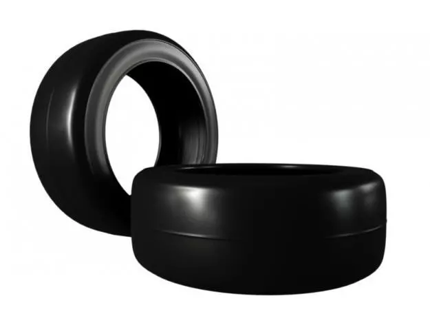 Drift Racing Tire 3D model