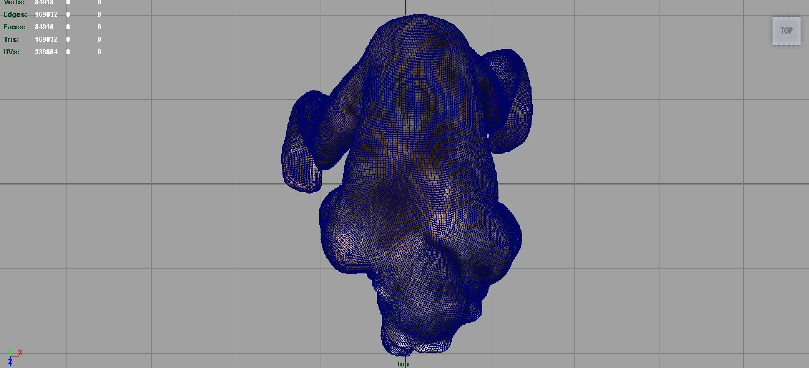 CHIMPANZEE 3D model_8