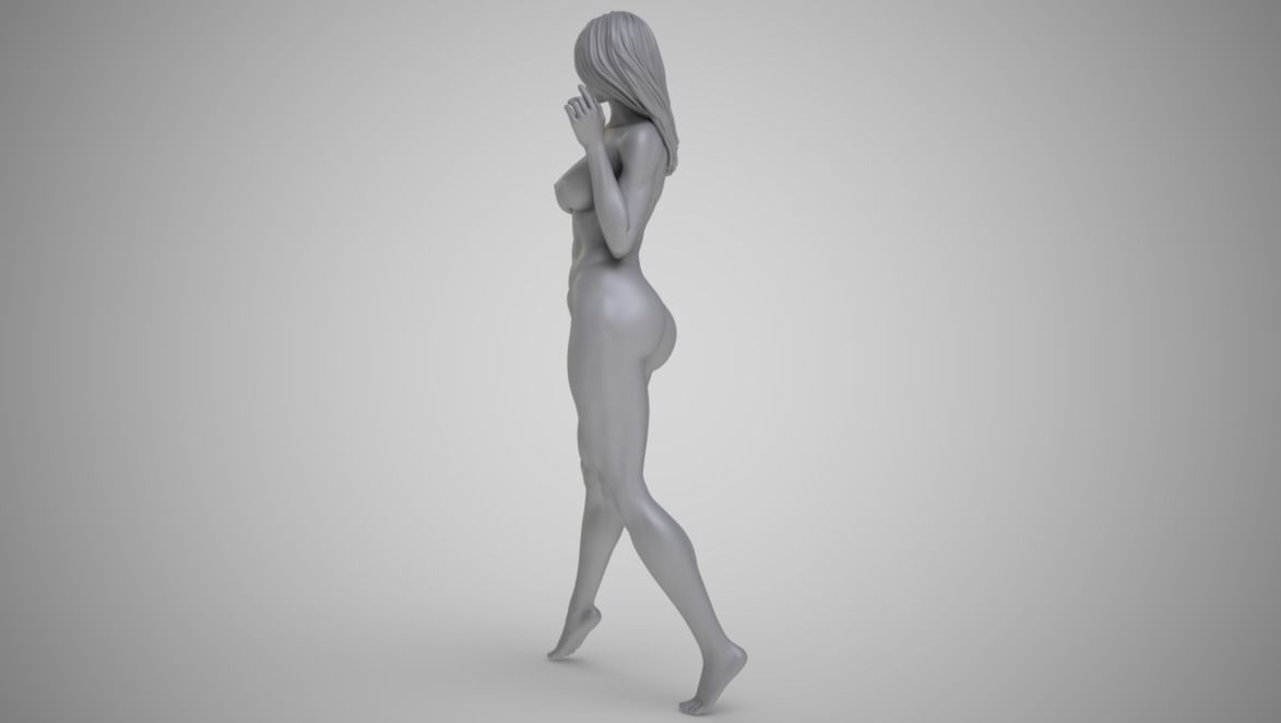 Art Pose 9 3D print model_4