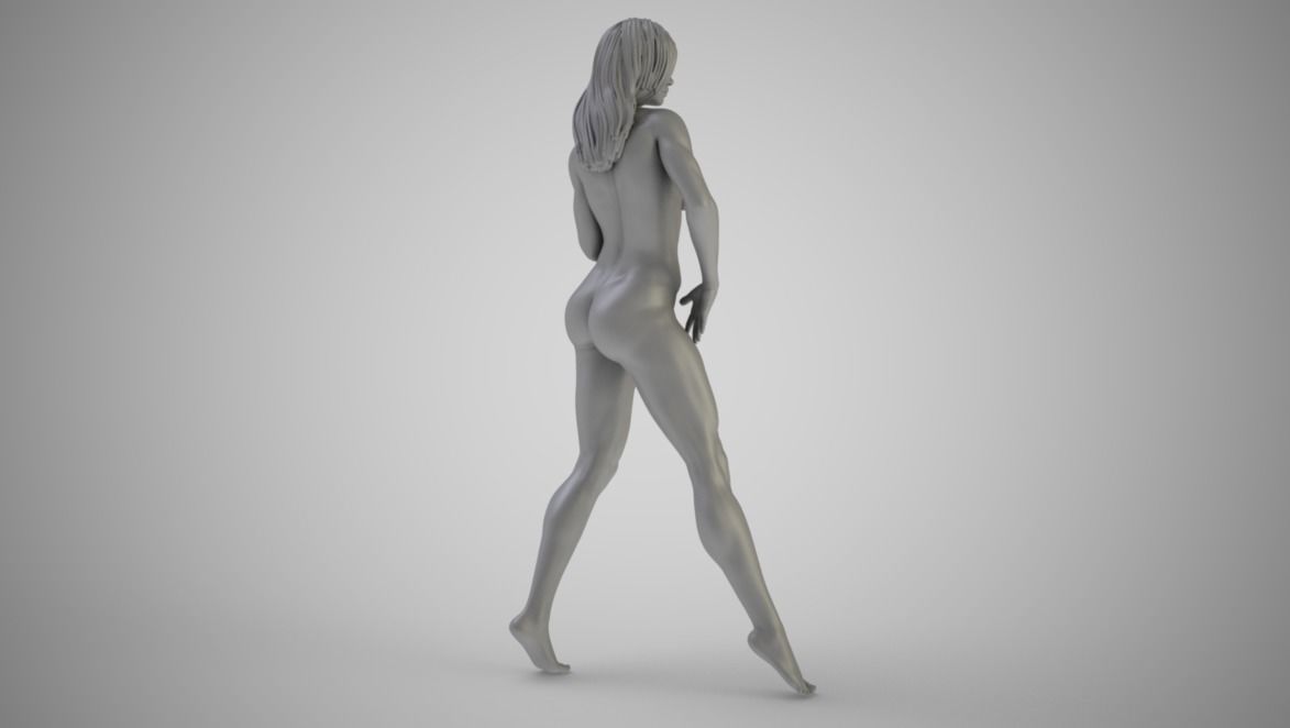 Art Pose 9 3D print model_5