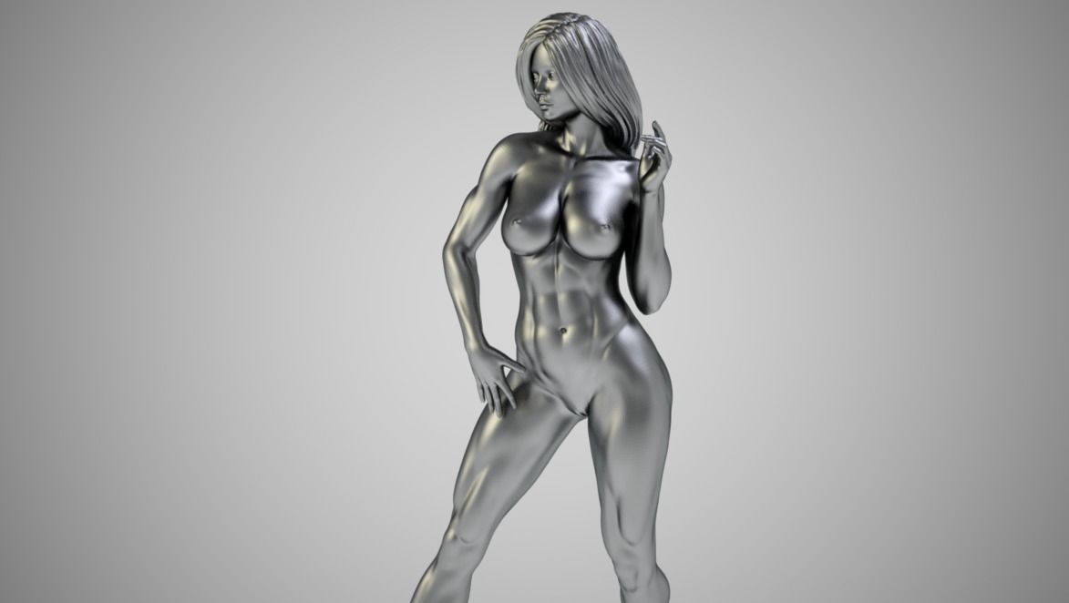 Art Pose 9 3D print model_12