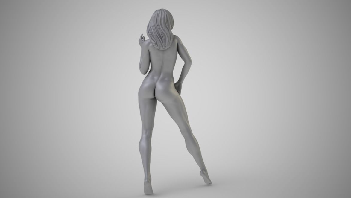 Art Pose 9 3D print model_2
