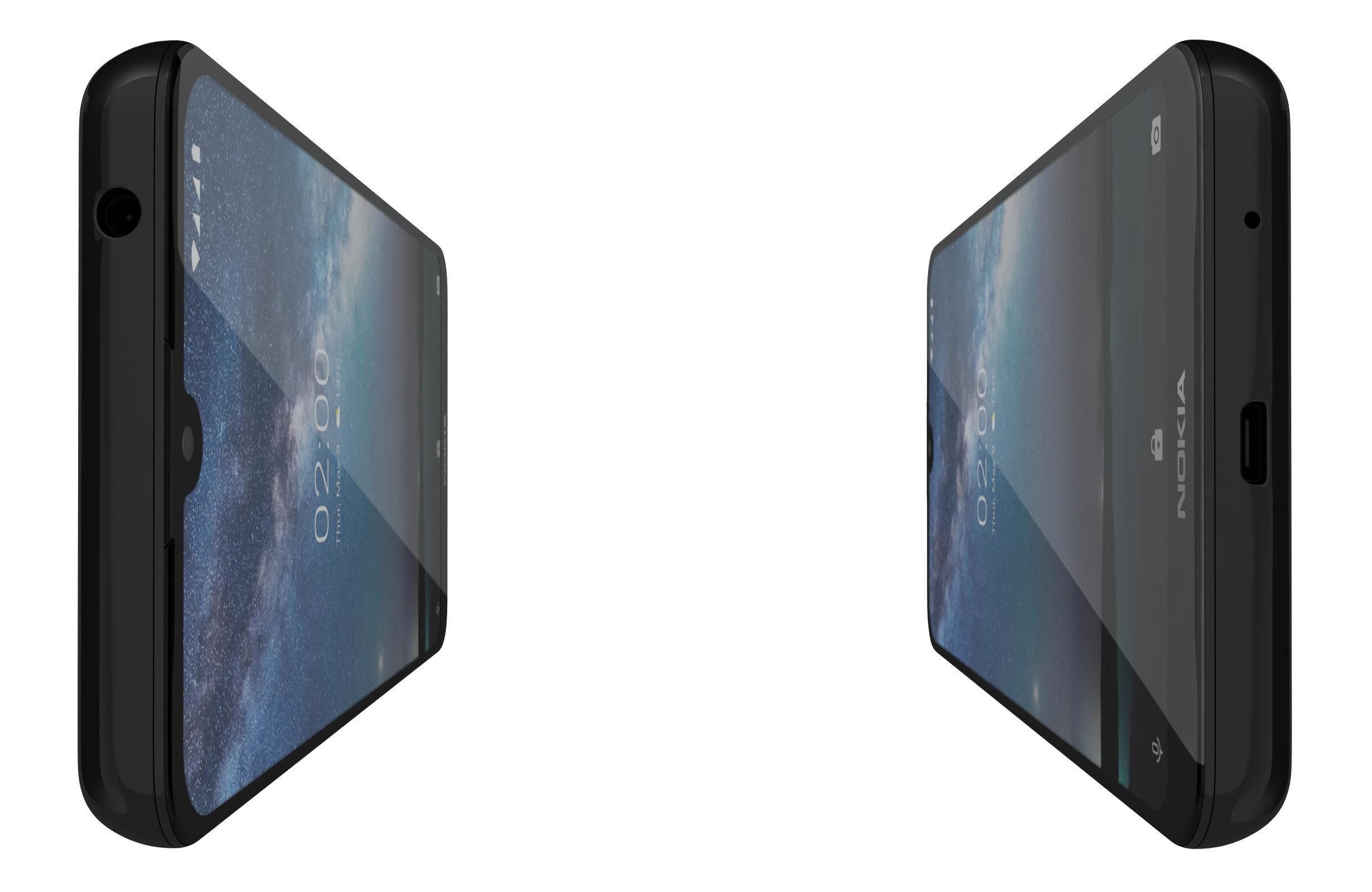 Nokia 2 2 All Colors 3D model_11