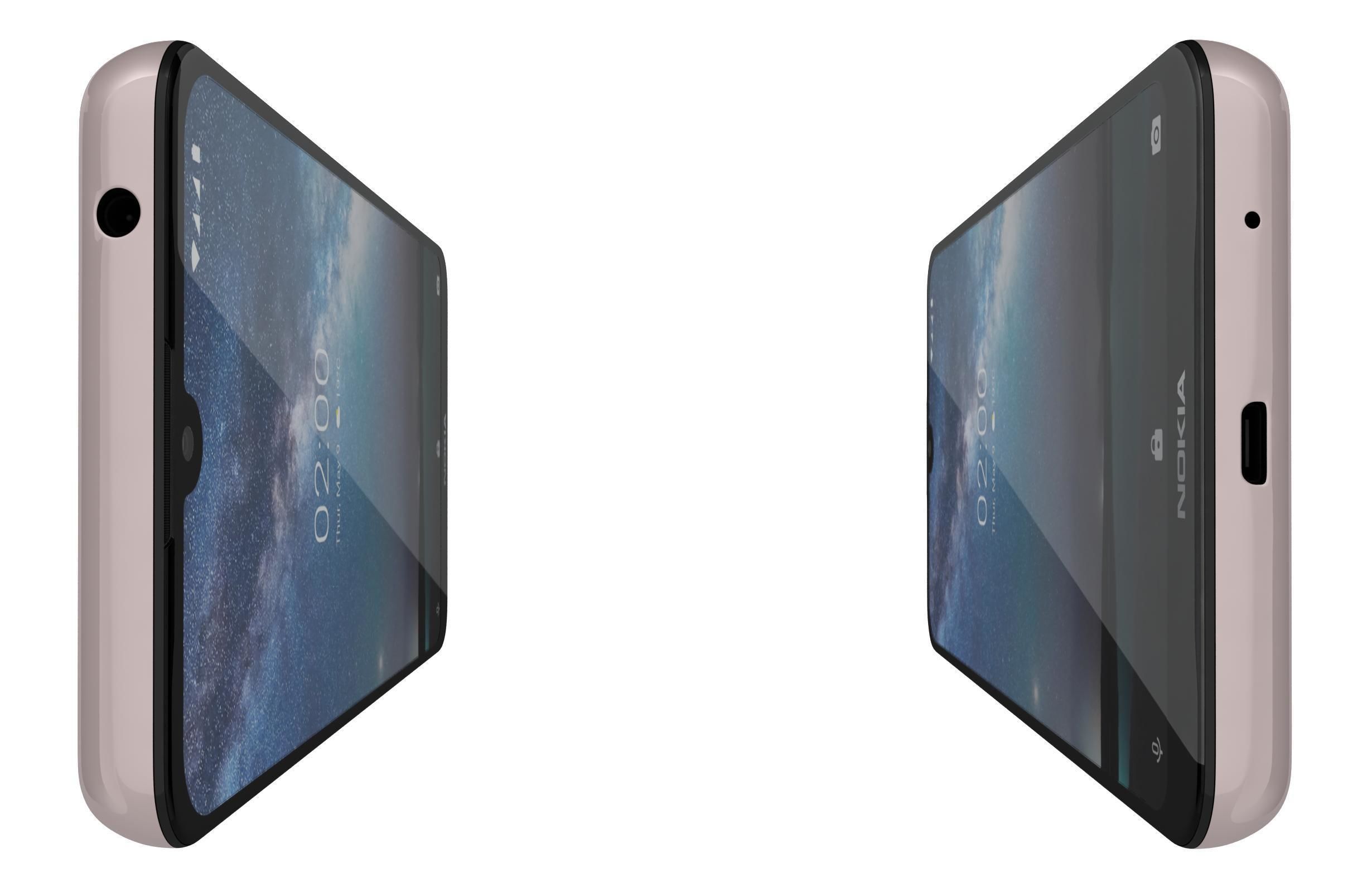 Nokia 2 2 All Colors 3D model_12