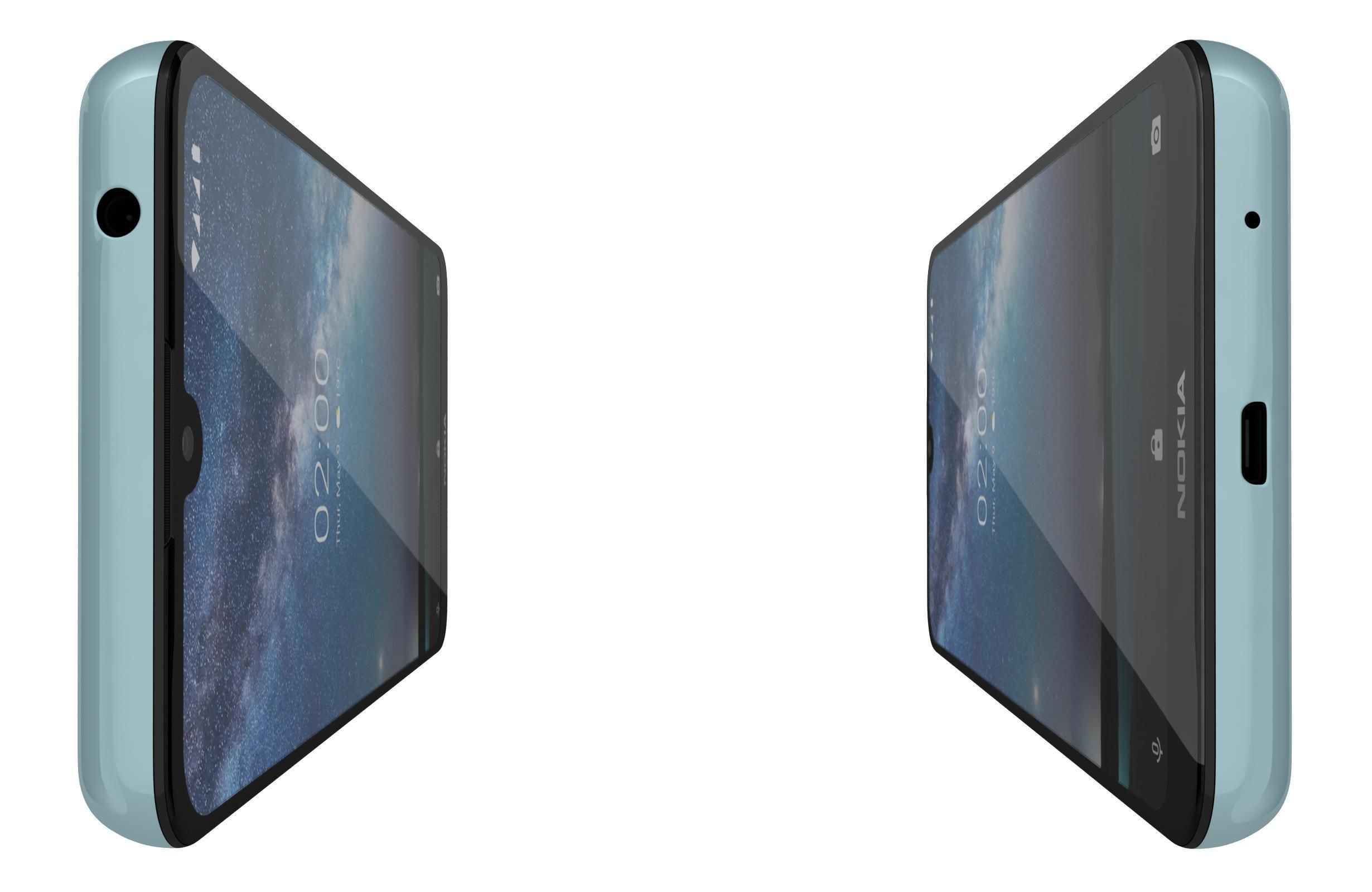 Nokia 2 2 All Colors 3D model_10