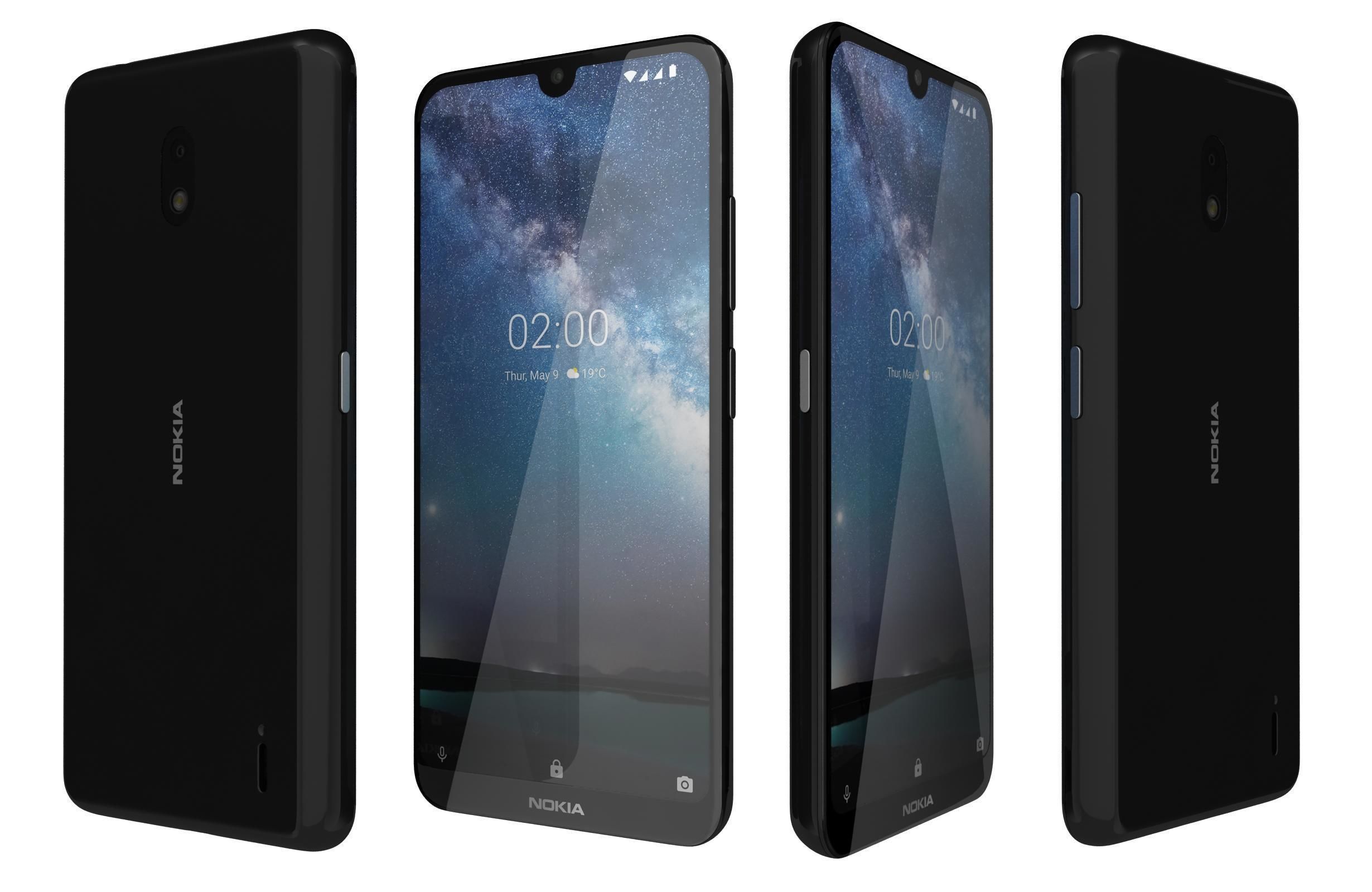 Nokia 2 2 All Colors 3D model_8