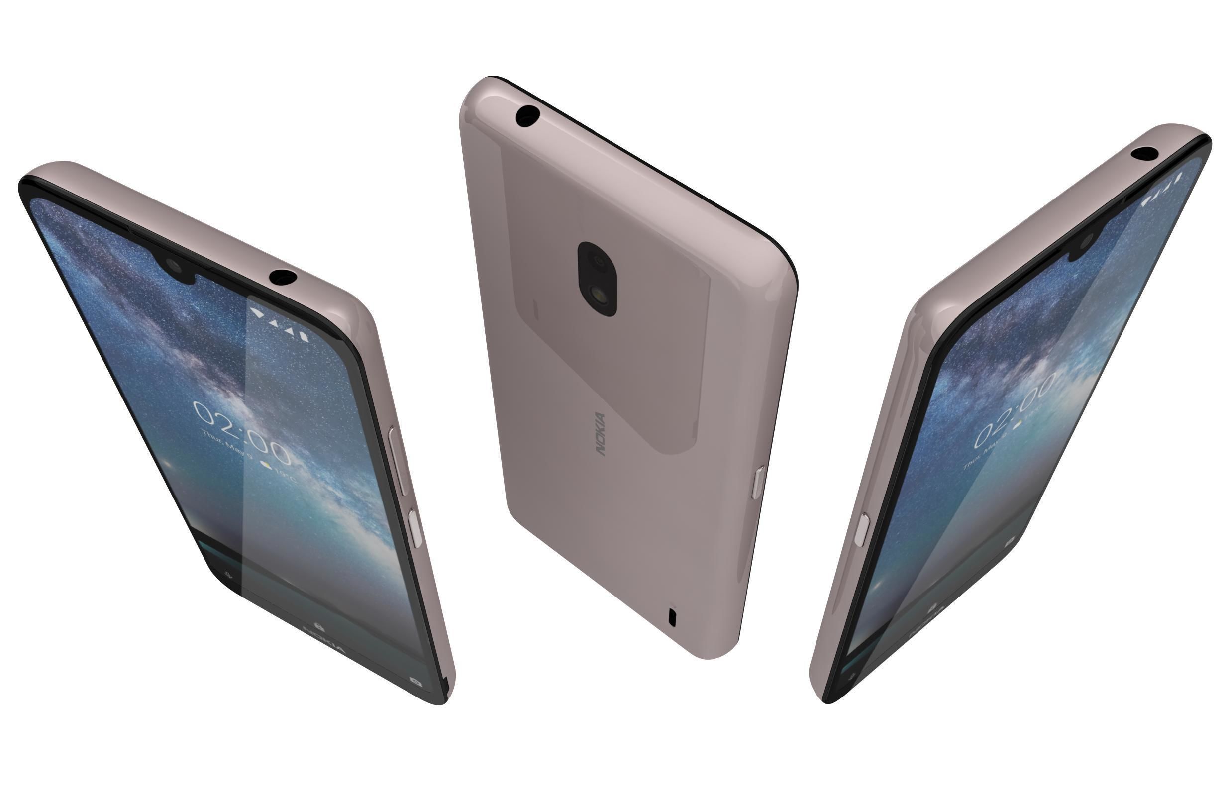 Nokia 2 2 All Colors 3D model_15