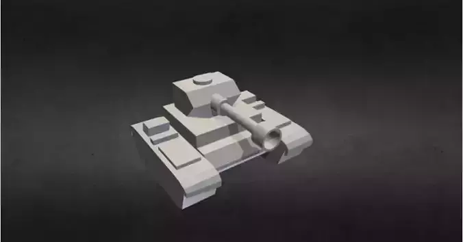 Tank - Low Poly