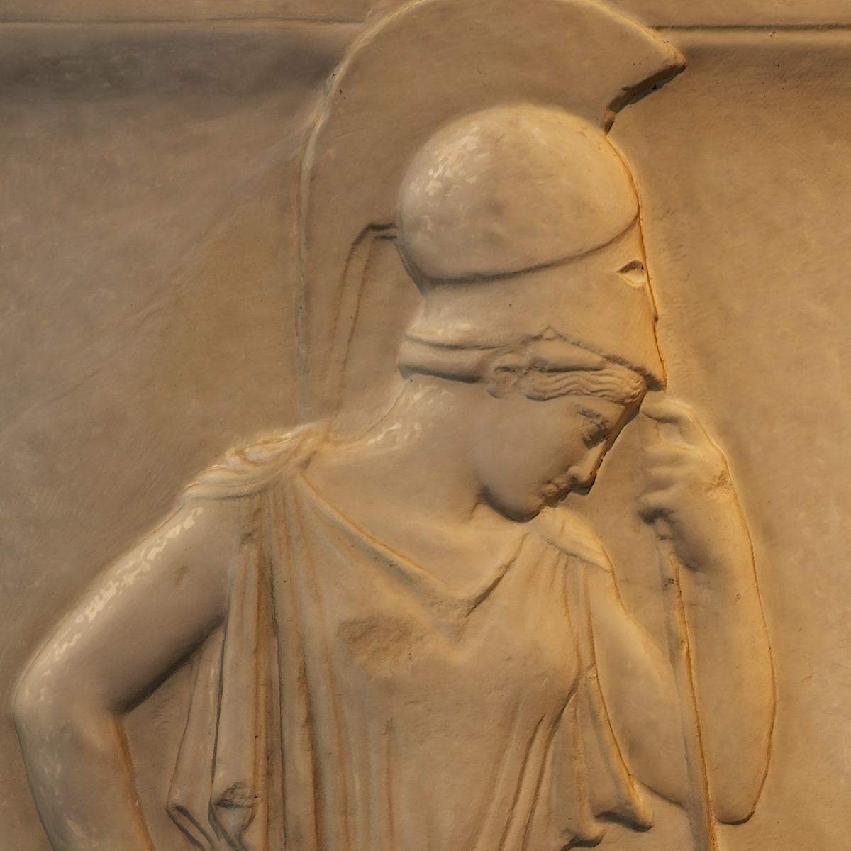 Mourning Athena relief Acropolis Museum 3D model_3
