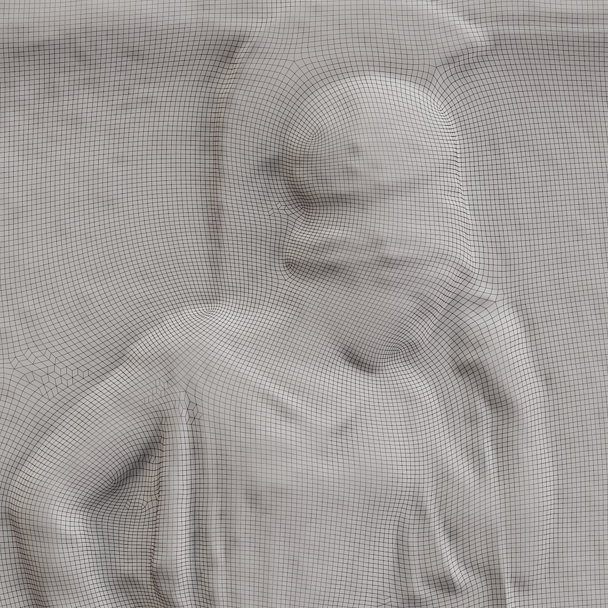 Mourning Athena relief Acropolis Museum 3D model_4