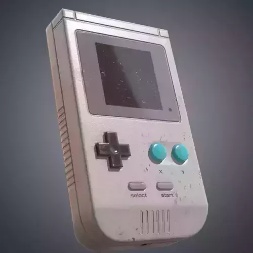 Retro portable video console