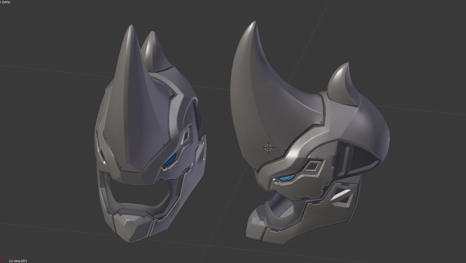 Rhino spiderman ps4 helmet 3D print model_2