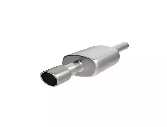 Stock Exhaust System Silencer