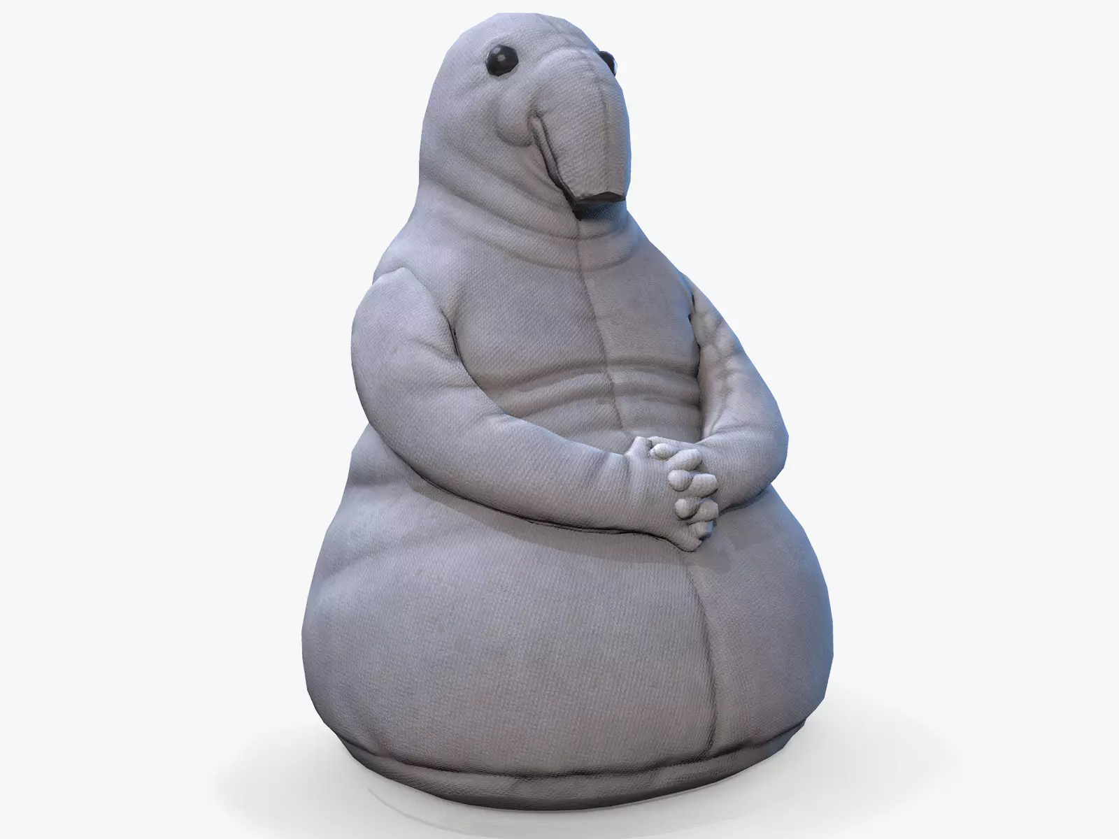 Homunculus Loxodontus Toy Low-poly 3D model