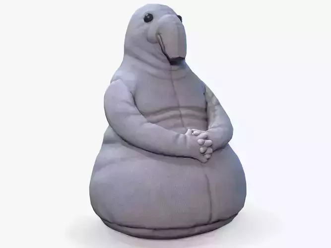 Homunculus Loxodontus Toy Low-poly 3D model