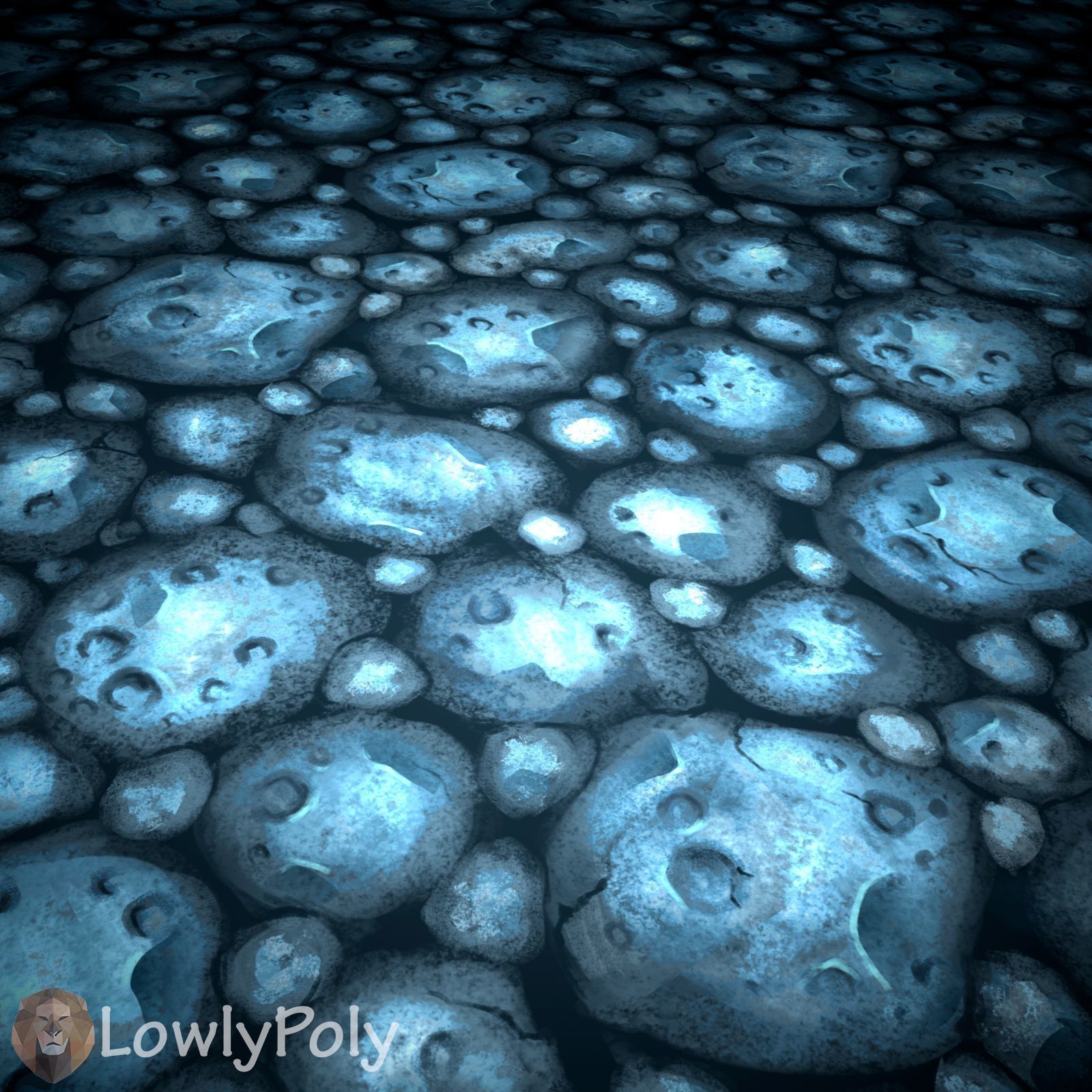 Stylized Stone Vol 31 - Hand Painted Textures Texture_9
