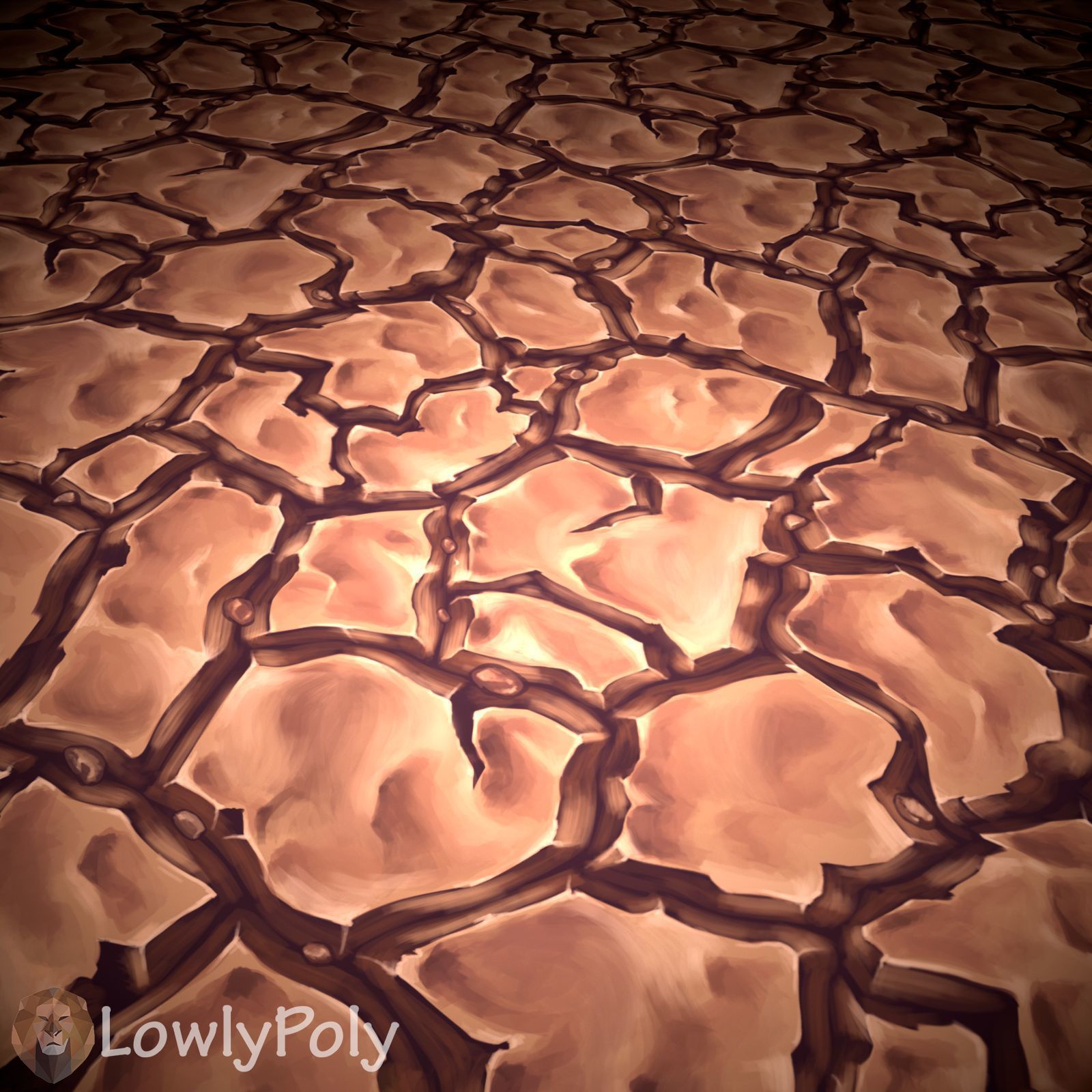 Stylized Stone Vol 31 - Hand Painted Textures Texture_12