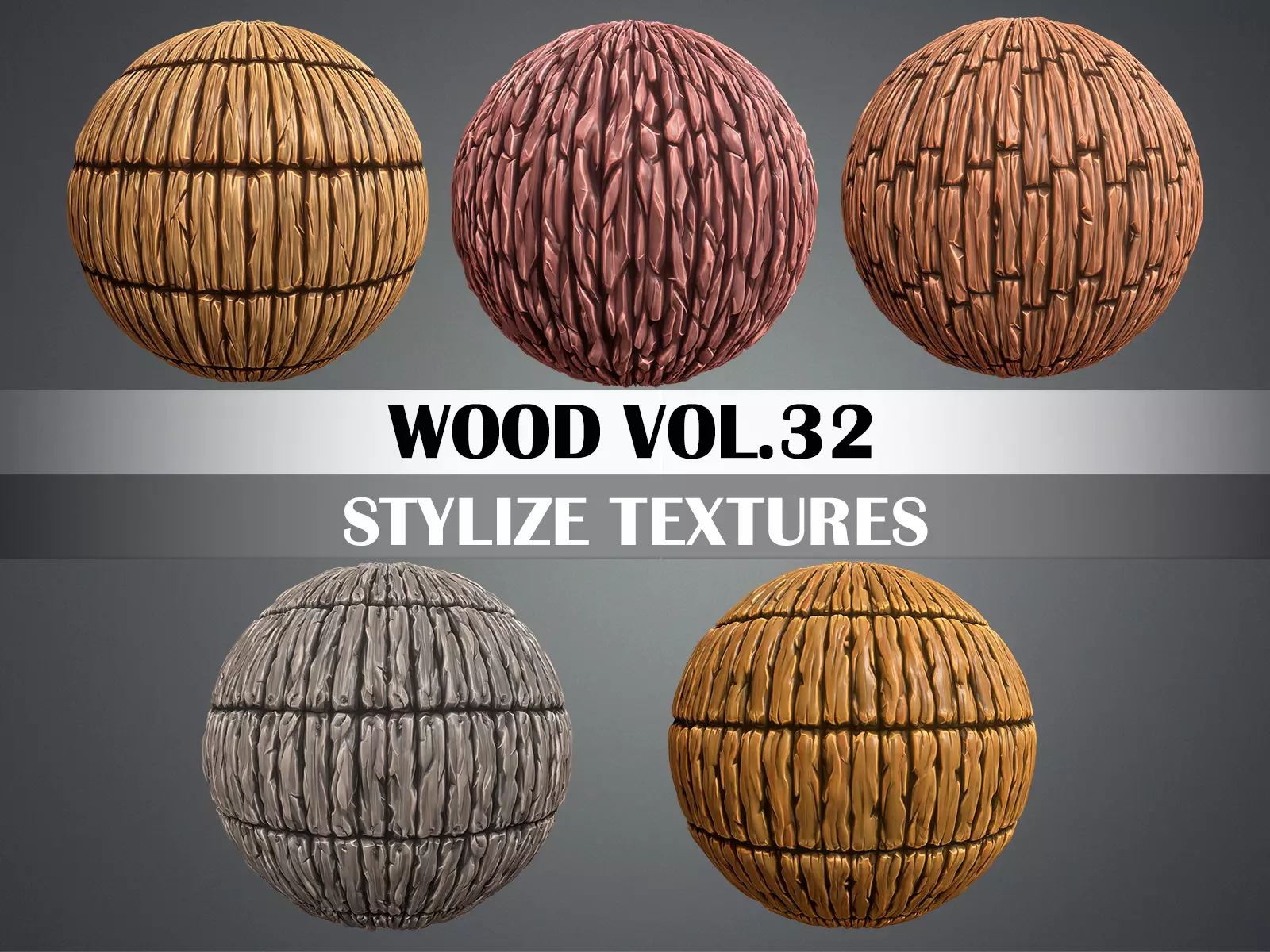 Stylized Wood Vol 32 - Hand Painted Texture Texture_0