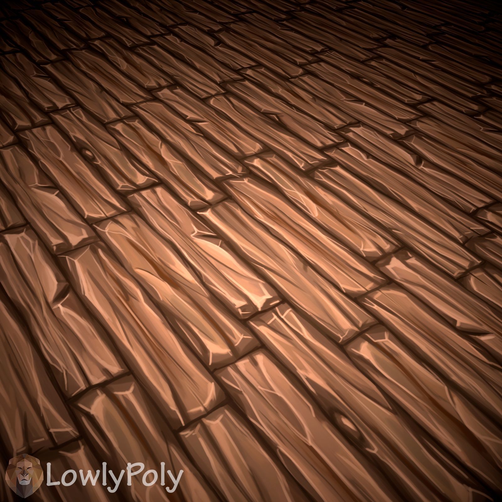 Stylized Wood Vol 32 - Hand Painted Texture Texture_10
