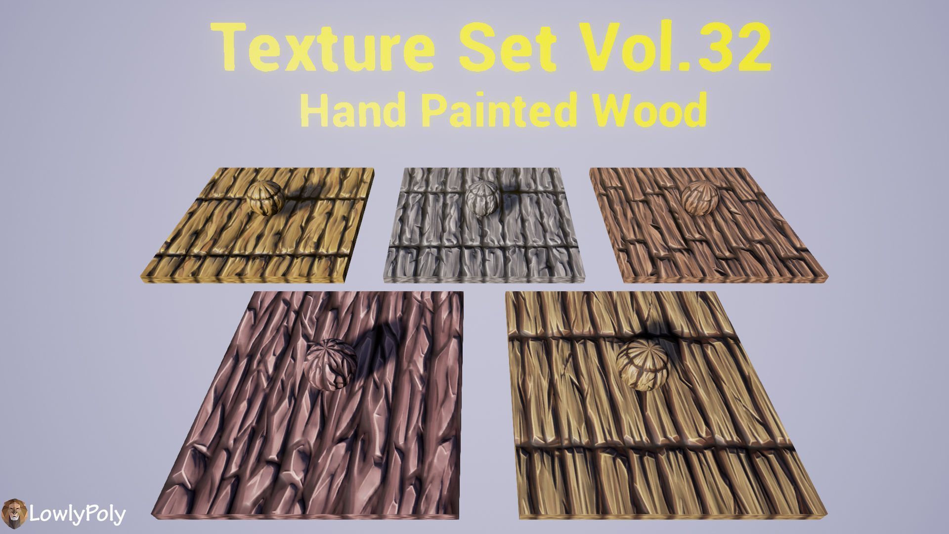 Stylized Wood Vol 32 - Hand Painted Texture Texture_13