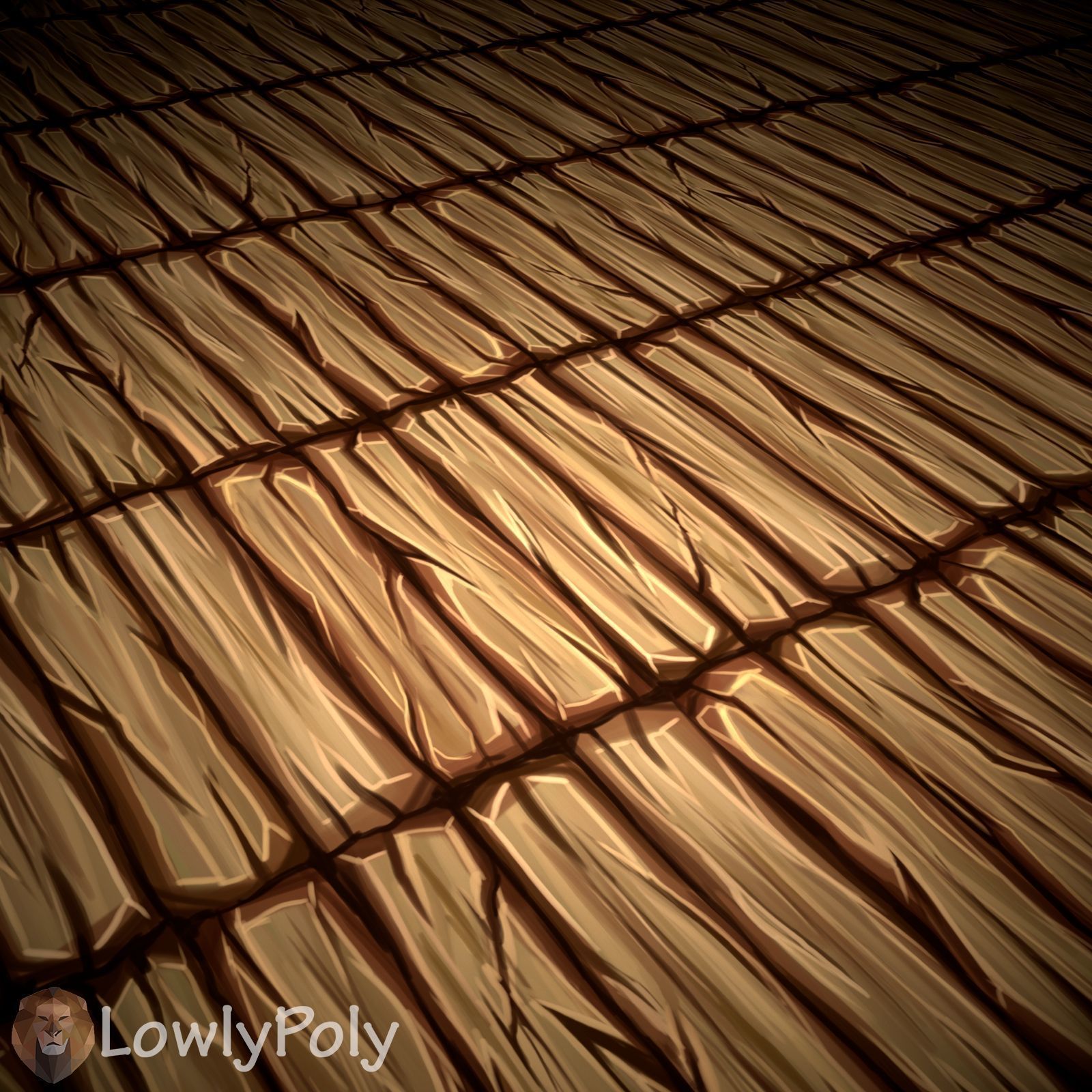 Stylized Wood Vol 32 - Hand Painted Texture Texture_12