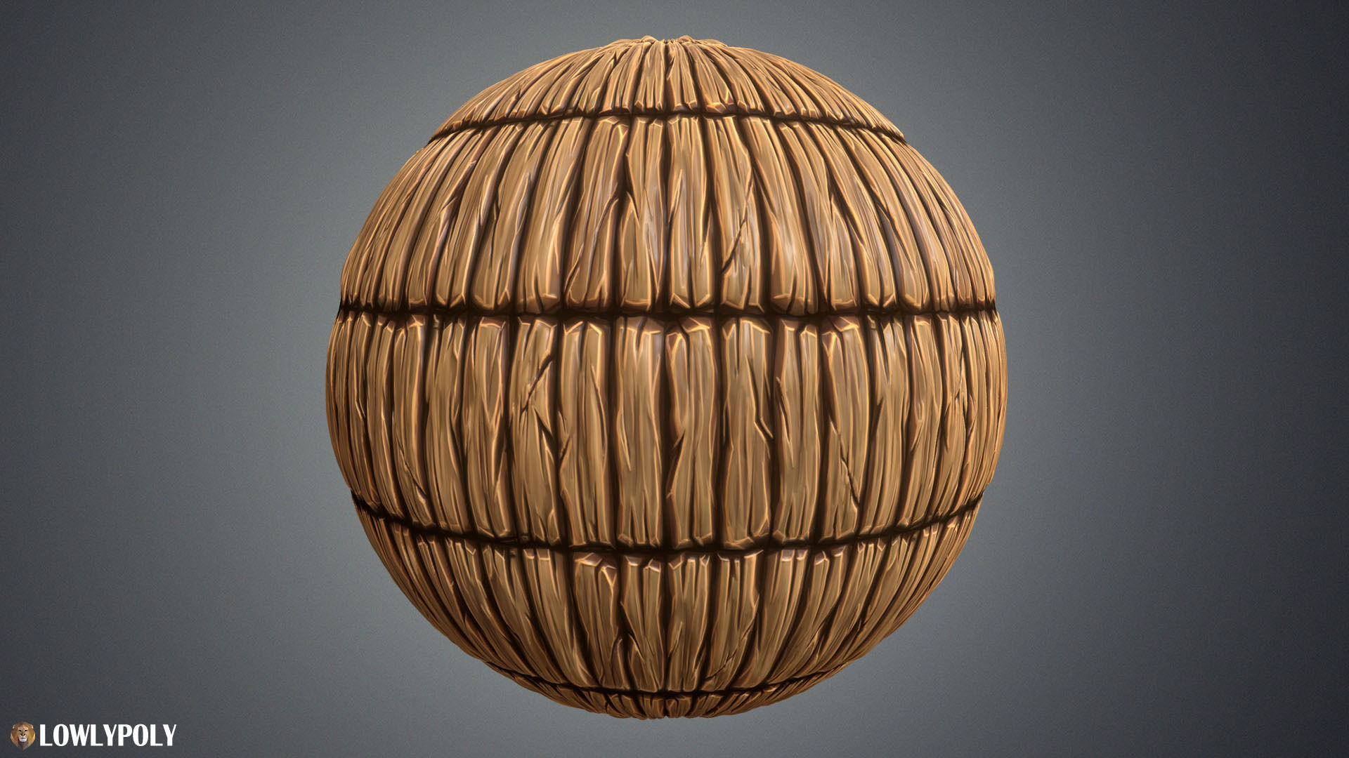 Stylized Wood Vol 32 - Hand Painted Texture Texture_4